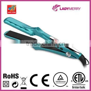 Popular LED Digital Nano Silk Plates Hair Straightener Product With CE ROHS CTUVUS Certifications thumbnail-1
