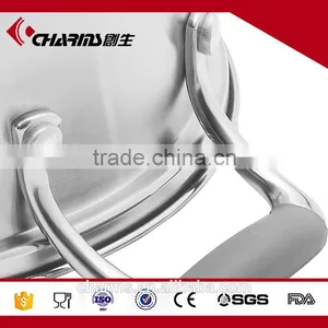 Sandwich Bottom Stainless Steel Cookware Steam Cooking Pot thumbnail-4
