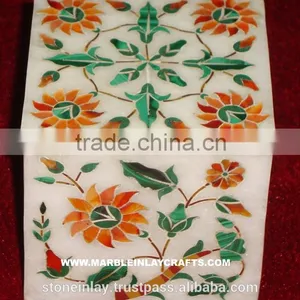 Marble Inlay Jewellery Box thumbnail-1