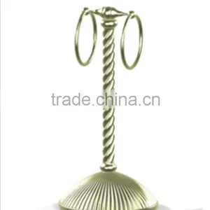 Antique Bronze Characteristic Twisted Towel Rack Bathroom Designs Towel Holder thumbnail-1