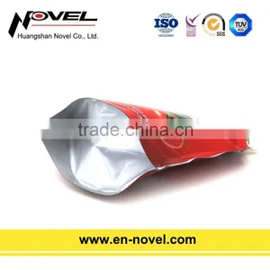 Plastic Stand Up Pouch With Spout for Ketchup/Tomato Sauce Packaging thumbnail-4
