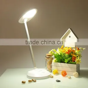 Rotational LED Touch On/Off Switch Desk Lamp Eye Protection Student Study Reading Dimmer Foldable Rechargeable Led Table Lamps thumbnail-2