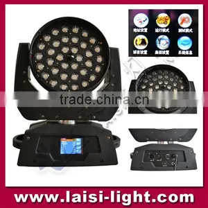Laisi Hot 36 Pcs RGBW 4 in 1 With 36*10w Led Beam Moving Head Lights for Sales thumbnail-4