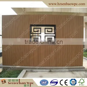 Coffee Color Anti-UV Outdoor WPC Wall Panles thumbnail-1