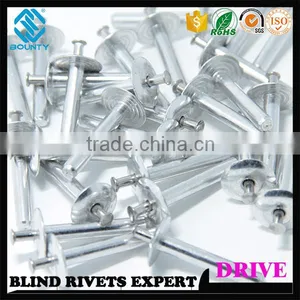 ALUMINUM BRAZIER HEAD ANCHOR DRIVE IN RIVETS thumbnail-3