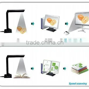 New!~1080P, 5.0 Mega Pixel Portable Document Scanner, Overhead Projector, Document Camera thumbnail-1