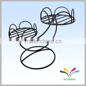 China Supplier High Quality Wholesale Antique Fancy Decorative Metal Garden Corner Flower Pot Stand for Wedding thumbnail-1