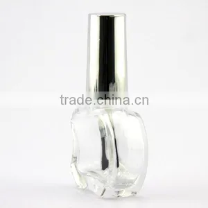 Glass Empty Nail Polish Bottle Wholesale in China With Beautiful Cap thumbnail-1