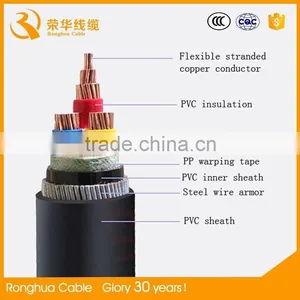 Various Types of Low Voltage Flexible Waterproof Pvc Insulated Power Cable thumbnail-5