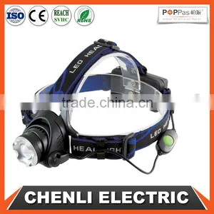 Poppas T90 Xml-t6 10w Rechargeable Camping Zoom Adjustable Ultra Bright Headlamp thumbnail-1