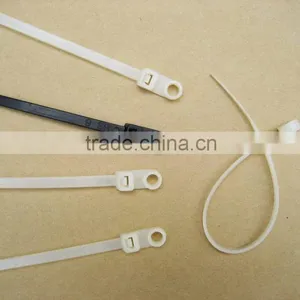 Directly Sales 5*200 Mountable Head Nylon Cable Ties (UL Certificate) thumbnail-1