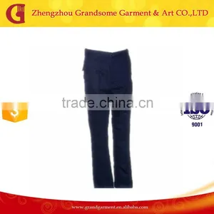 Women's Black Cargo Work Pants thumbnail-1