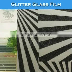 F000G Glitter Frosted Glass Film Office Window Decoration Stickers thumbnail-2