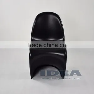 Replica Verner Chair - Black Color thumbnail-2