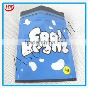 Cool Beanz Small Ziplock Bags /herbal Incense Foil Bag 4g/potpourri Smoke Bag thumbnail-1