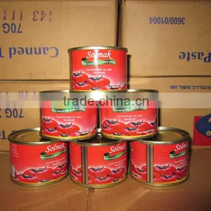 Supply 70g*50 & 70g*100 H/O Canned Tomato Paste thumbnail-1