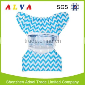 Alva Hot Sale Printed Baby Cloth Nappie,Waterproof Reusable Diaper Cover thumbnail-6