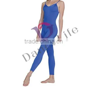 C2613 Girls Cami Ballet Dance Unitard Kids Gymnastic Unitard Camisole Unitard Spandex Unitard Costumes Ballet Unitards for Sale thumbnail-2