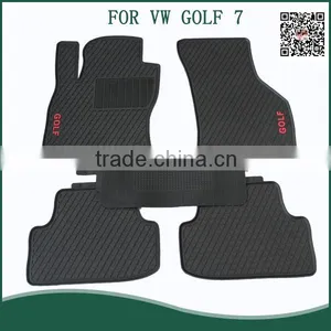 Full Set Type Rubber Floor Mats / Floor Liners For VW GOLF 7 thumbnail-1