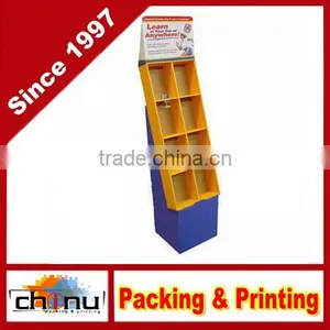 Cardboard Retail Books and Magazine Floor Displays Pocket Stand (310028) thumbnail-1