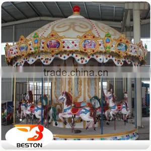 Shopping Mall Indoor Children Amusement Equipment Carousel Rides for Sale thumbnail-2