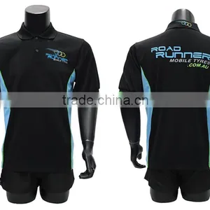 Pique 100% Cotton Custom Polo Shirts With Embroidery Logo thumbnail-5