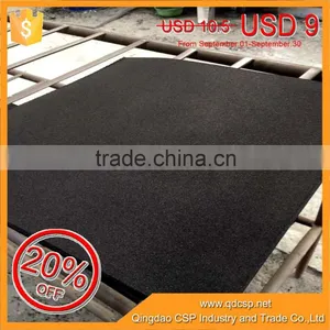 Excellent Elasticity Cheap Gym Black Rubber Mat Price thumbnail-2