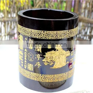 Color Circular Pen Case/Chinese-style Wooden Pen Case thumbnail-1