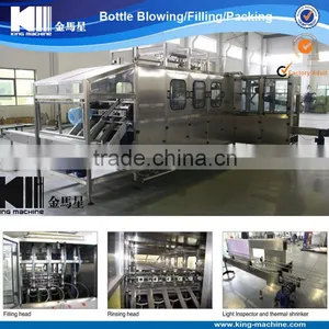 Full Automatic 5 Gallon Pure Water Production Line Machine / Filler thumbnail-1