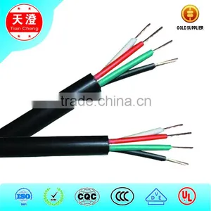 3 Cores 0.75mm2 Heat Resistance Silicone Rubber Fiberglass Multicore Wire thumbnail-2