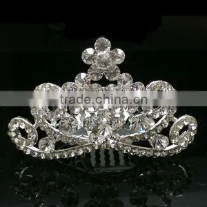 Flower Tiara Combs thumbnail-1