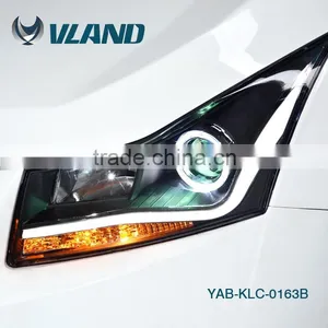 Made in CHina New Type Brighter Light Bar Headlamp Halogen bi Xenon Projector Headlight for Chevrlet Cruze Led Headlight thumbnail-2