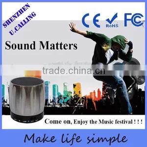 BEST DESIGN BLUETOOTH MINI Metal SPEAKERS WITH HANDSFREE thumbnail-1