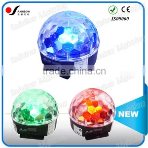 High Quality Pro RGBWYP 6PCS 3W LED Crystal Ball Ceiling Light Made in China thumbnail-1