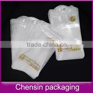 Cellphone Case Plastic Packaging Sleeve Poly Zipper of the Hot Stamping Print thumbnail-1