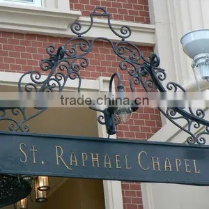 Wrought Iron Signboard for Out Decoration thumbnail-1