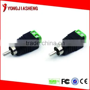 RCA Male Connector DC Connector Factory Wholesale thumbnail-1
