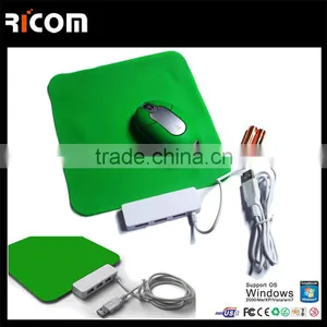 Silicone Usb Hub Mouse Pad,flexible Mouse Pad With Usb Hub,usb Hub Foldable Mouse Pad-MP201 thumbnail-4