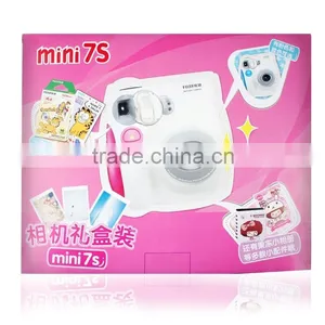 Beautiful Gift Package Fujifilm Instax Mini 7s Instant Film Blue Color Camera thumbnail-4