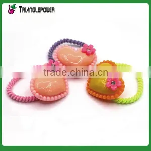 Lovely Candy Colors Apple Design Children Hair Tie Set thumbnail-3