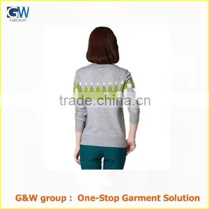 New Design Fashion O-neck Sweater Women thumbnail-3