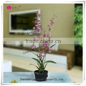 2013 Hot Sale Cheap Artificial Home Plastic Gladiolus Flowers Orchids thumbnail-1