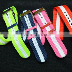 2016 Nato 20mm Nylon Strap Watch Belt Lulu Band Watcband thumbnail-1