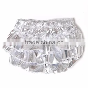 2016 Newborn Baby Kids Shiny Ruffle Shorts Wholesale thumbnail-4