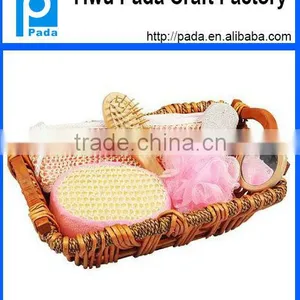 Hot Wicker Basket Bathroom Accessories Set thumbnail-1