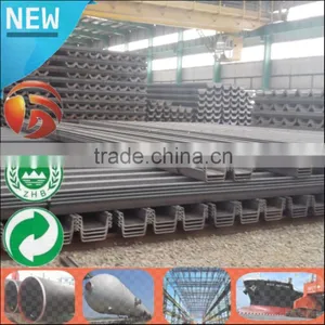 Hot Sale High Qulity 10.5mm Thick Different Types of U Type Z Type Used Steel Sheet Pile Q420bz thumbnail-5
