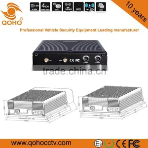 Vehicle 4G Mobile DVR 2TB HDD/SSD With UPS, Alarm Button,4ch Mobile Dvr thumbnail-3