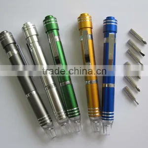 HEYU Aluminum 8 in 1 Multifunction Screwdriver for Promotion thumbnail-2