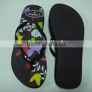 663 LOULUEN Wholesale Women Fashional EVA Wedge Flip Flop Sandals thumbnail-4