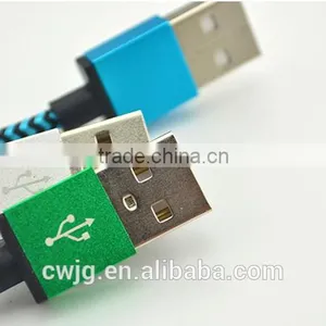 New Aluminum Connector Data Charging Cable For Iphone 6 8pin To Usb Cable thumbnail-5